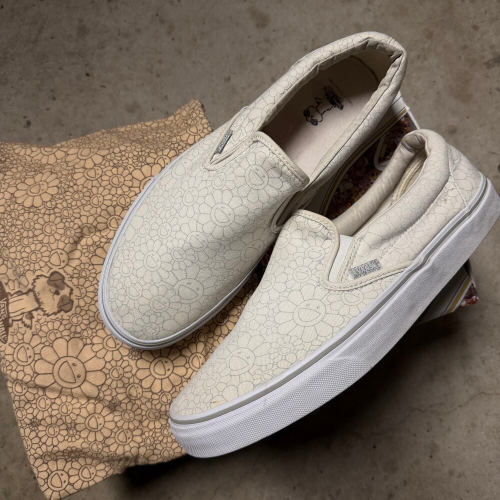 Takashi Murakami x Vans Slip Ons
